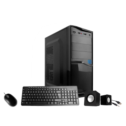 Combo Case ATX Fuente 500W + Teclado Español + Mouse + Bocinas Xtech