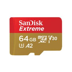 Memoria MicroSD 64GB SanDisk Extreme