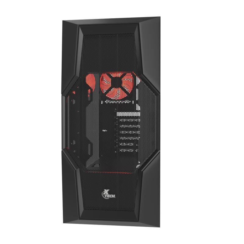 Case Gaming ATX sin fuente con vidrio templado lateral Xtech XT-GMR4 ...