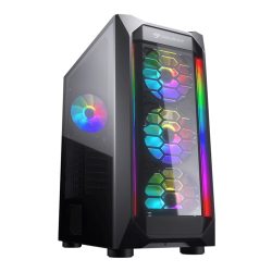 Case Gaming Media torre Vidrio Templado ATX MX410-G Negro Cougar