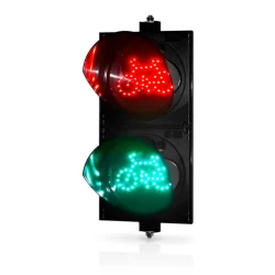 Semáforo LED para Ciclovía Verde y Rojo 30cms FAMA