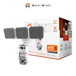 Cámara Wi-Fi  2K QHD 3MPx2 Doble Lente con Reflector Nexxt