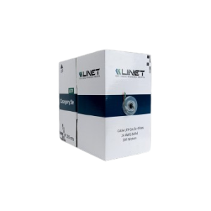 Bobina Cable UTP CAT5E 305mts para Interior Blanco LINET