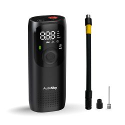 Compresor de Aire Linterna y Power Bank AutoSky