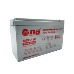 Batería Recargable ácido Plomo 7A 12V RBV7-12 Nippon A