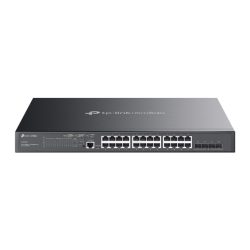 Switch Gigabit Gestionable con 24 Puertos PoE+y L2 de 4 SFP JetStream TP-Link