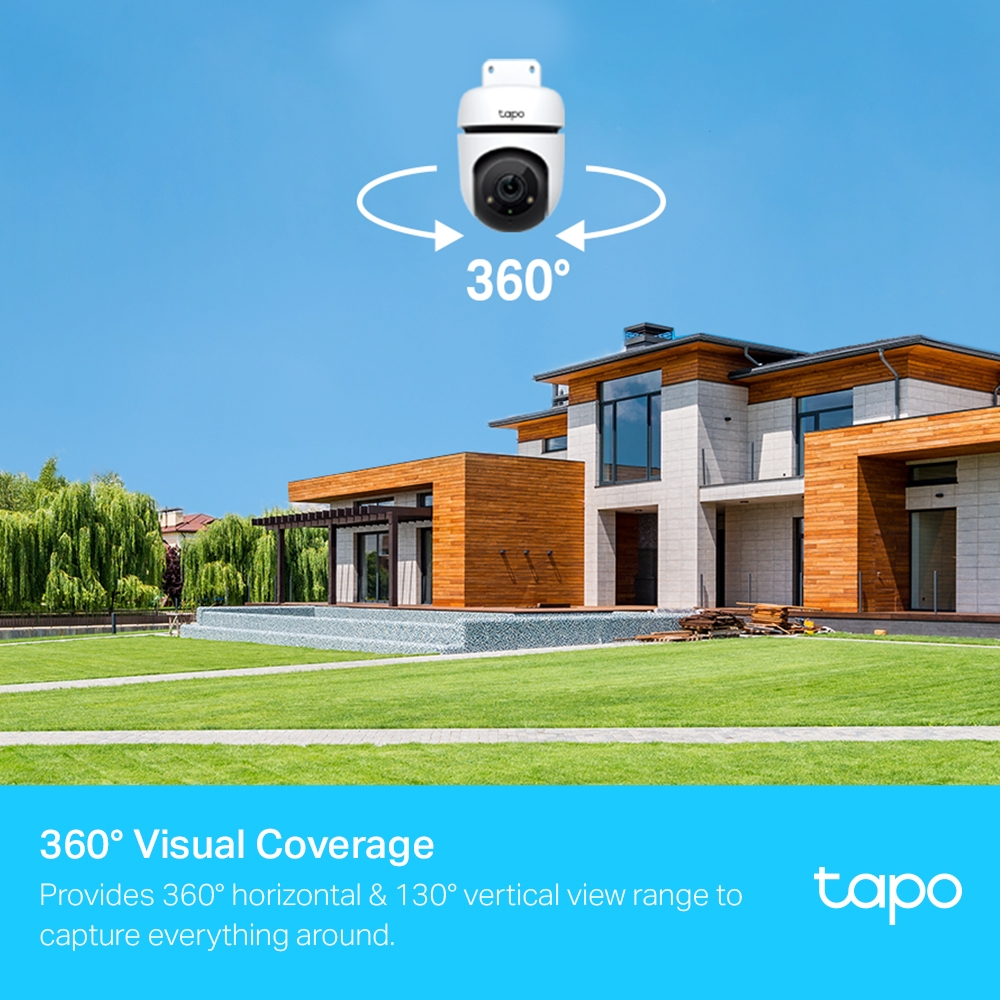 Cámara de Seguridad Wi-FI Exterior 360º 1080p Vision Nocturna Tapo C500 TP-Link - Imagen 4