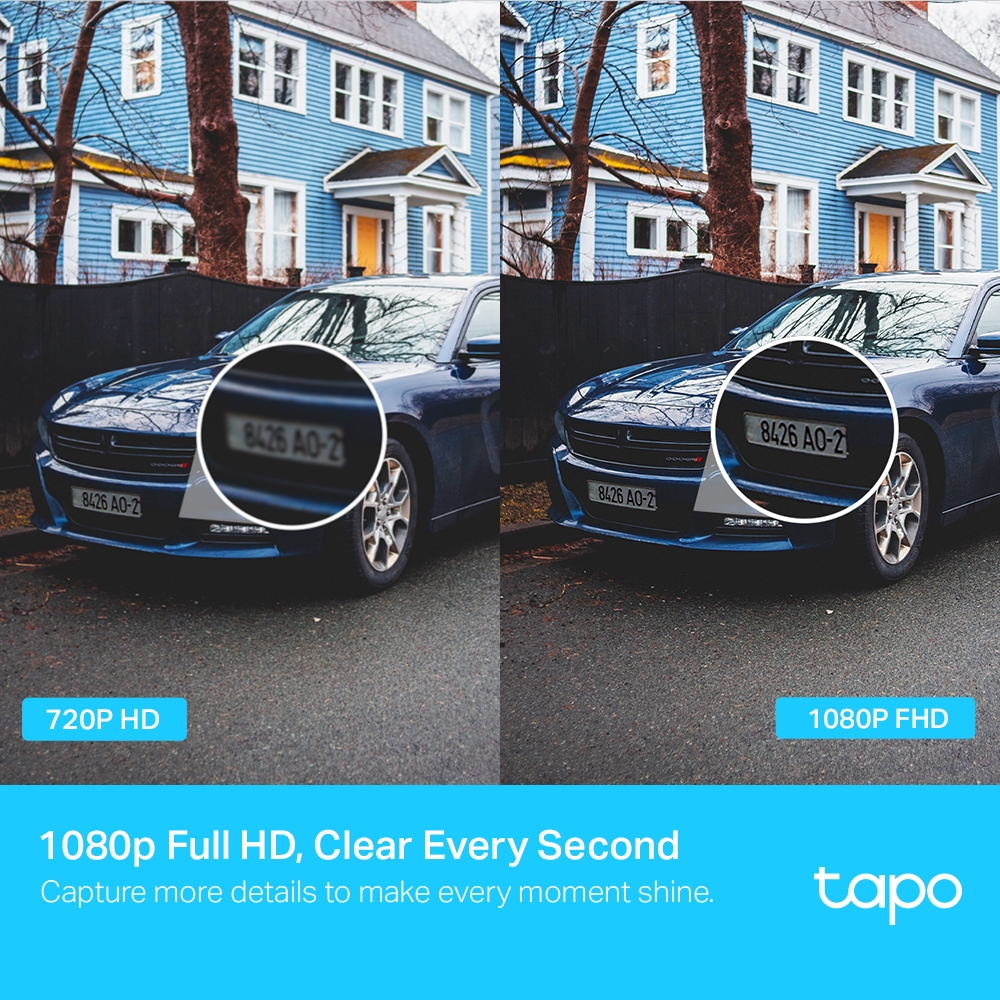 Cámara de Seguridad Wi-FI Exterior 360º 1080p Vision Nocturna Tapo C500 TP-Link - Imagen 5