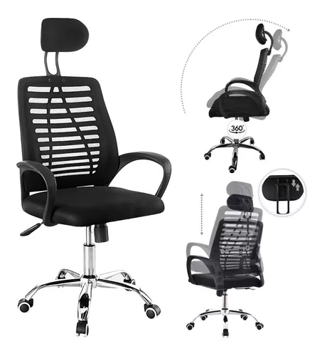 Silla de Oficina Gerencial Reclinable - Imagen 3