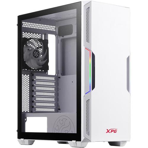 Case Gaming ATX Starker XPG Blanco Vidrio Templado Adata - Imagen 2