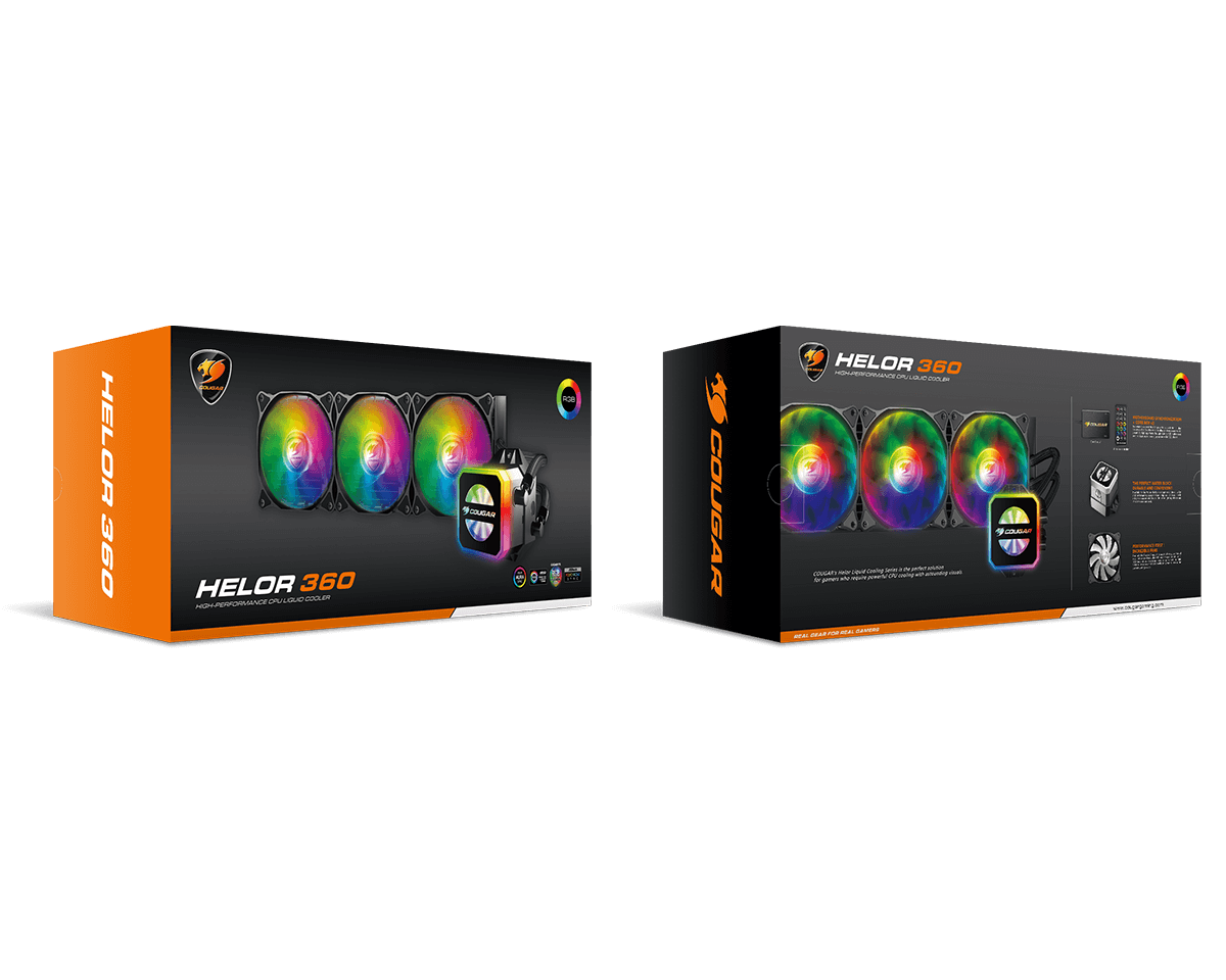 Enfriador Helor 360mm RGB Cougar - Imagen 5