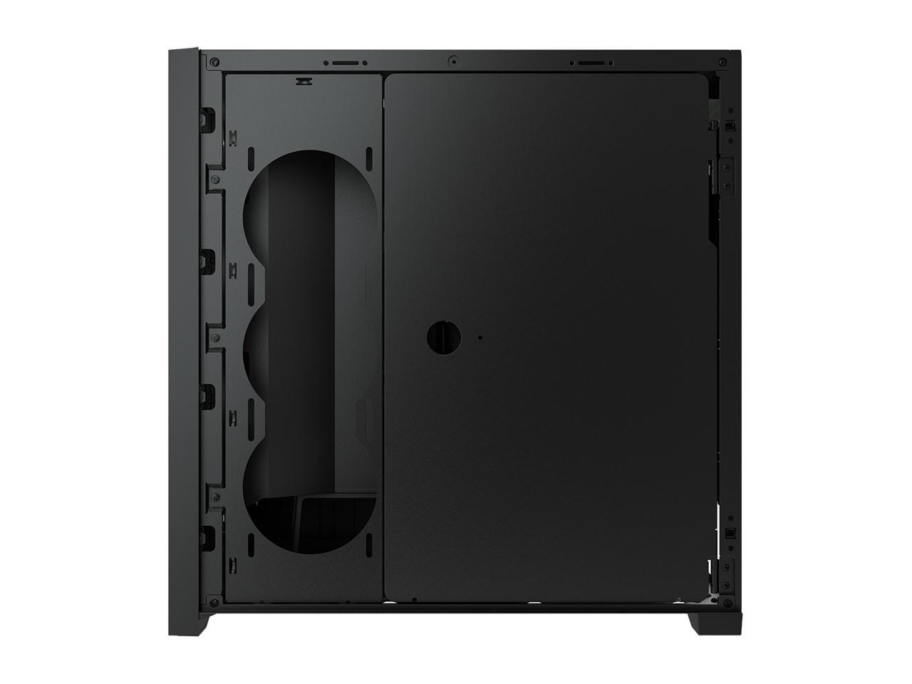 Case ATX Mid-Tower Vidrio Templado Negro RGB iCUE 5000X - Imagen 4
