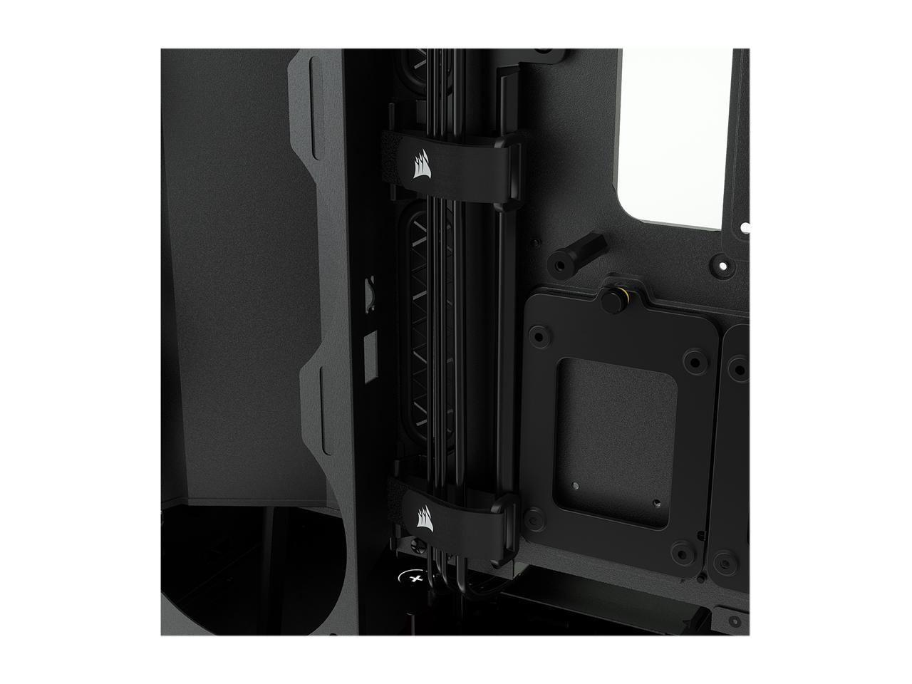 Case ATX Mid-Tower Vidrio Templado Negro RGB iCUE 5000X - Imagen 8