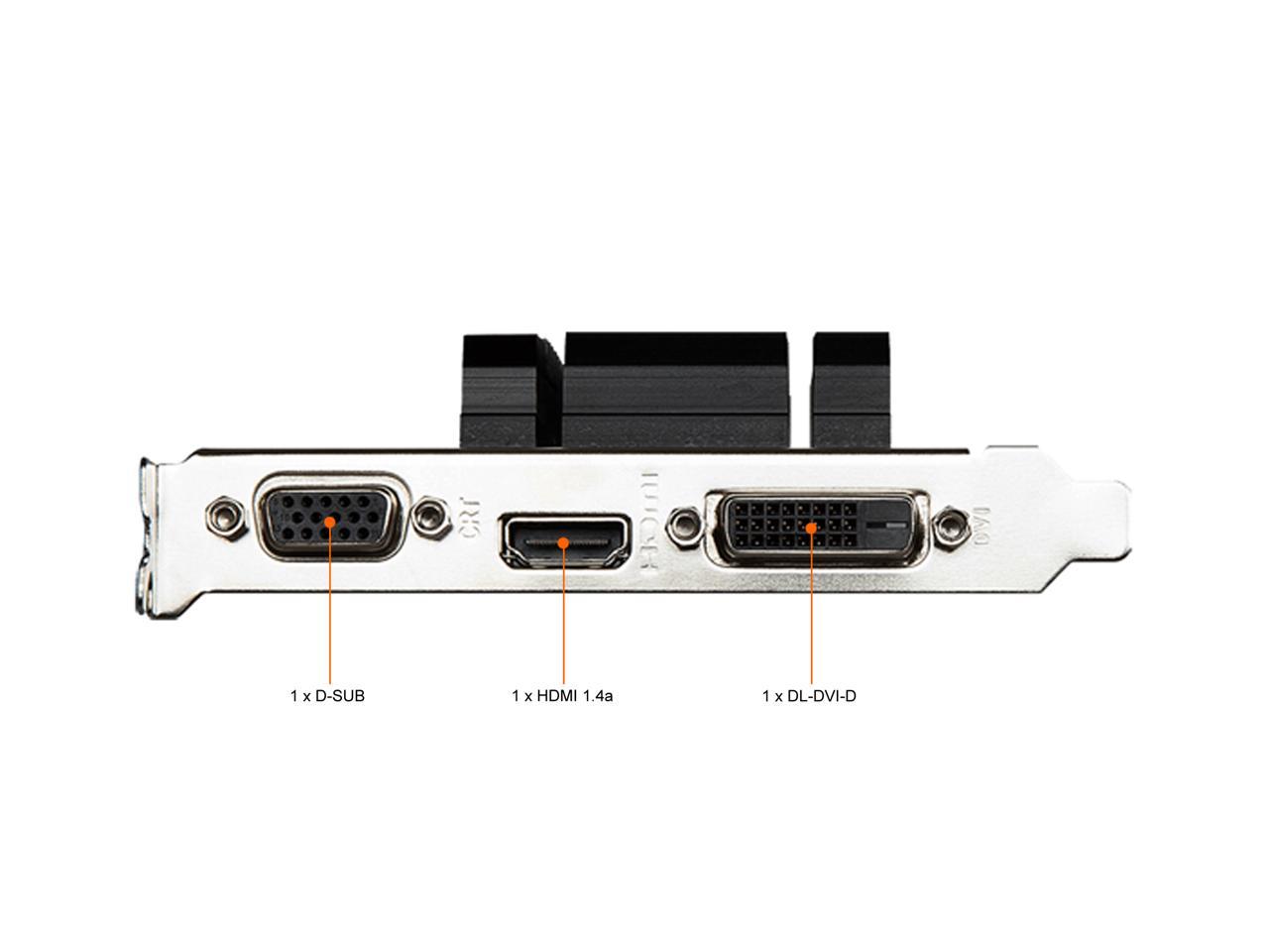 Tarjeta de Video 2GB GT 730 DDR3 PCIe 2.0 MSI GeForce - Imagen 7