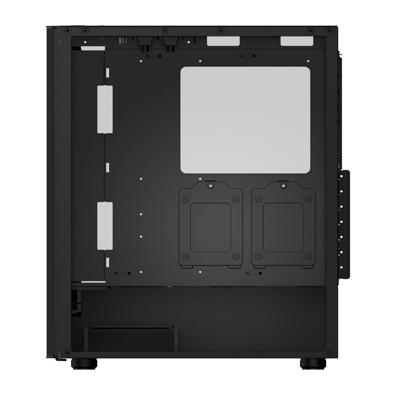Case Media Torre ATX con Ventana y Vidrio Negro Valor Air Adata XPG - Imagen 5
