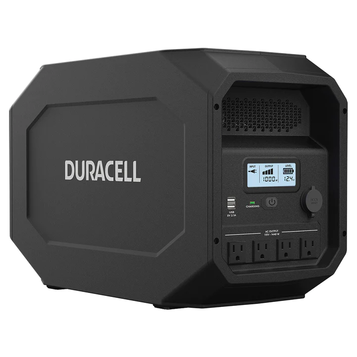Estación de energía Solar portátil Duracell PowerSource 1440W