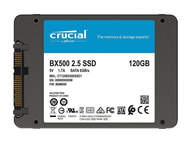 Disco SSD 120GB Crucial BX500 2.5" - Imagen 7