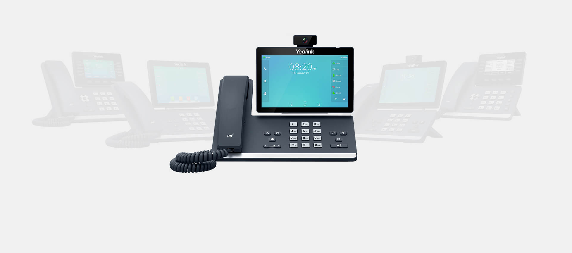 Teléfono IP con Cámara para video conferencias Android T58A Yealink - Imagen 2