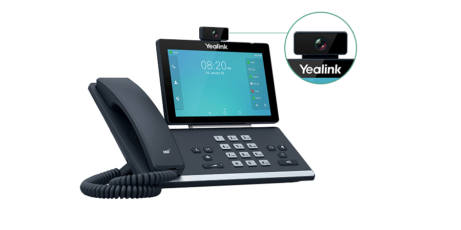Teléfono IP con Cámara para video conferencias Android T58A Yealink - Imagen 4