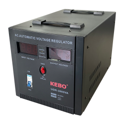 Regulador de Voltaje 3000VA / 1800W Kebo