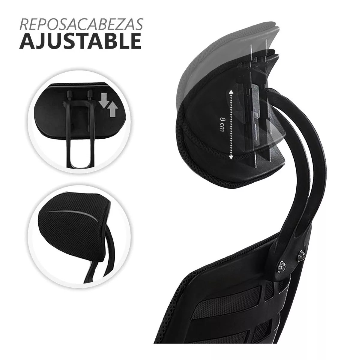 Silla de Oficina Gerencial Reclinable - Imagen 5