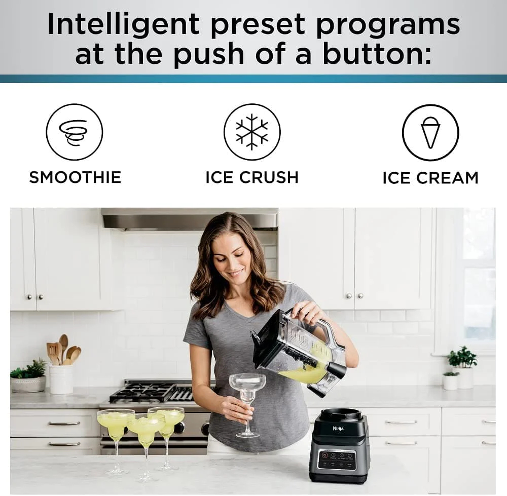Licuadora Profesional Plus Blender 1400W Auto IQ Ninja - Imagen 7
