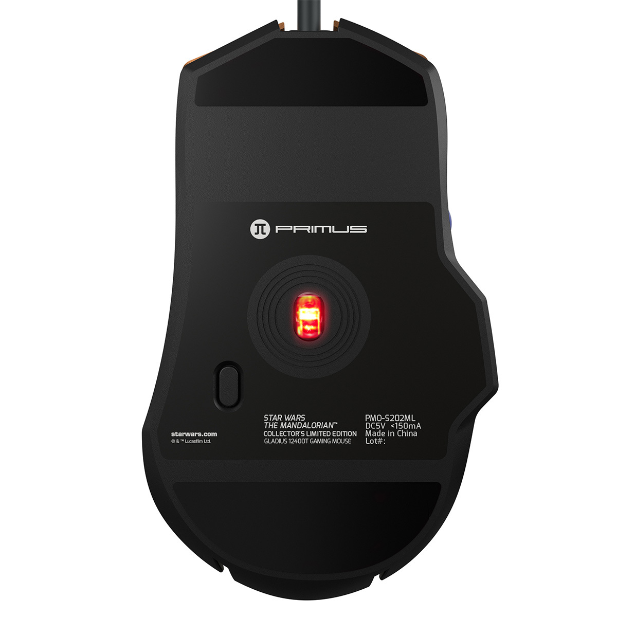Mouse Alámbrico Iluminado Star Wars Mandalorian PMO-S202ML Primus - Imagen 4
