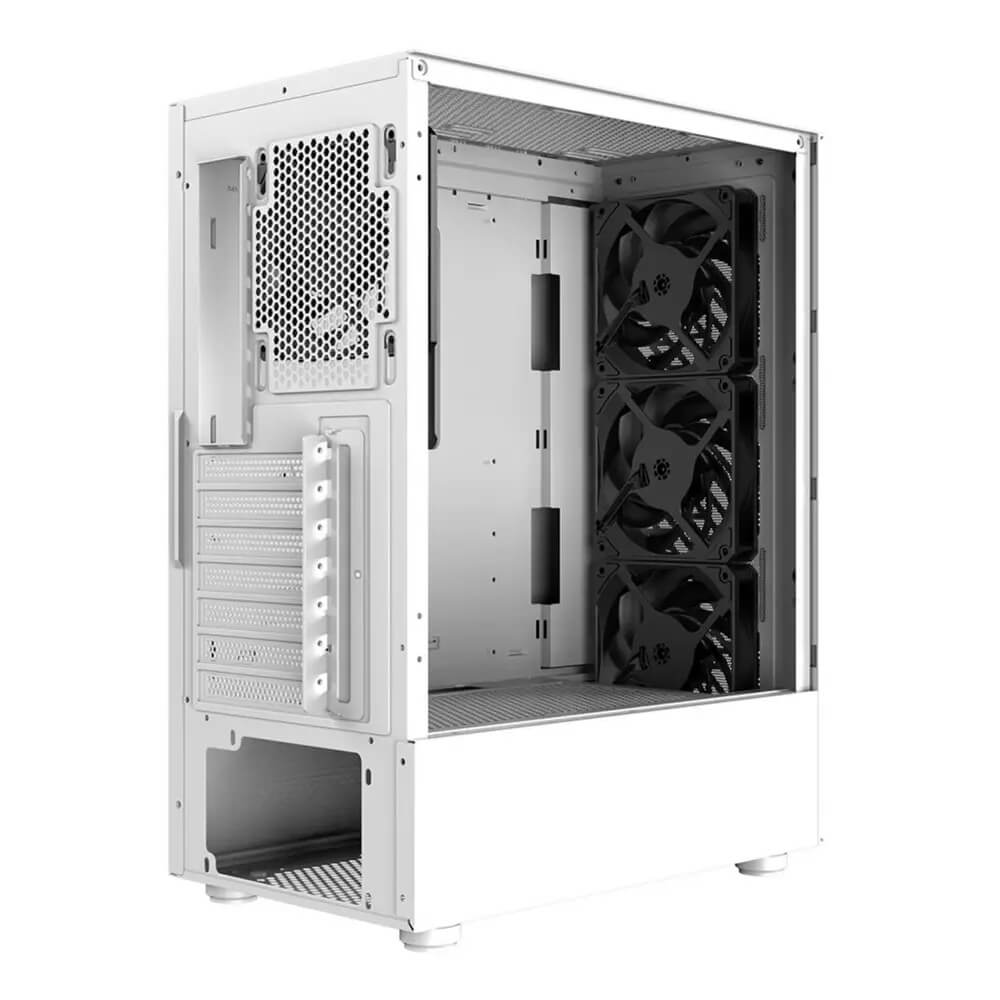 Case Media Torre ATX con Ventana y Vidrio Blanco Valor Air Adata XPG - Imagen 4