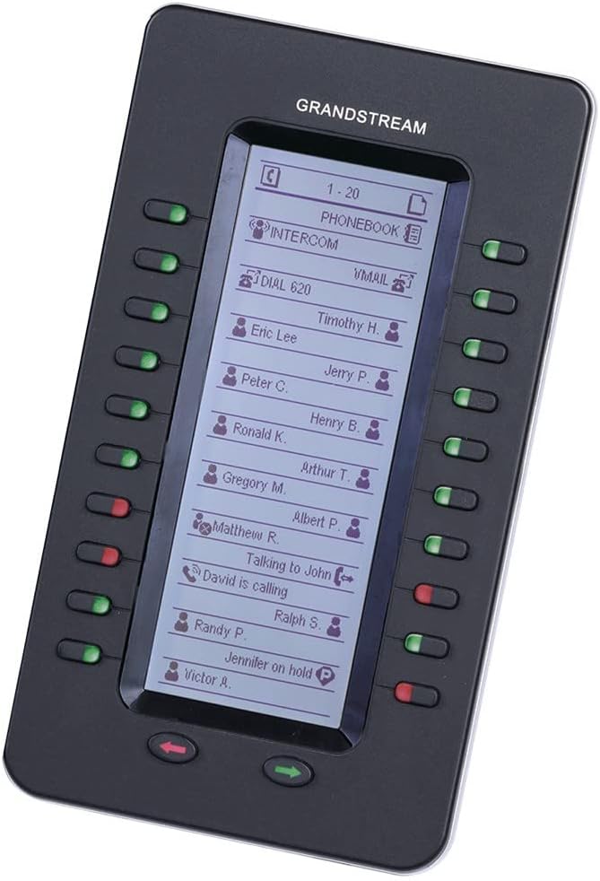 Botonera de Expansión para Telefonos IP 20 Botones con pantalla LCD GXP2200EXT Grandstream - Imagen 4