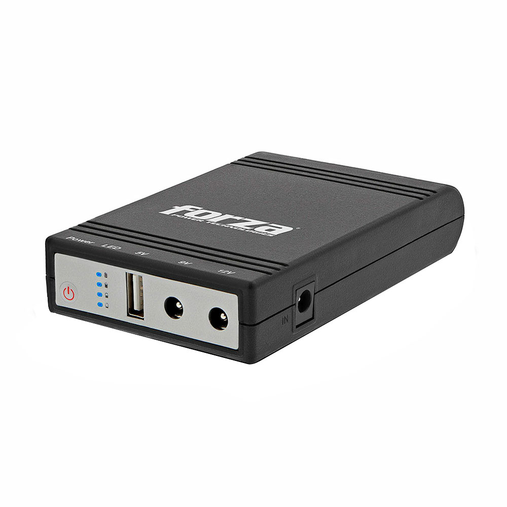 UPS y Cargador Portátil de 14W Para Modem y Cámaras Forza