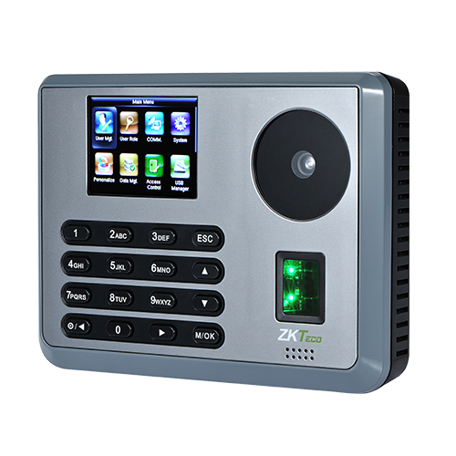 Terminal Biométrica Asistencia y Control de Acceso Palma y Huella Digital P160 ZKTeco