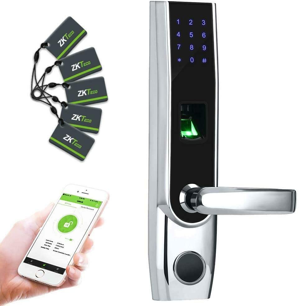 Cerradura de Huella digital Bluetooth TL400B ZKTeco - Imagen 7
