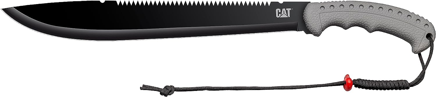 Machete Latino 53.3Cm 21Pulg Acero Inoxidable con funda y correa CAT - Imagen 6