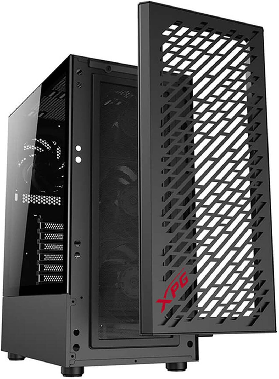 Case Media Torre ATX con Ventana y Vidrio Negro Valor Air Adata XPG - Imagen 12