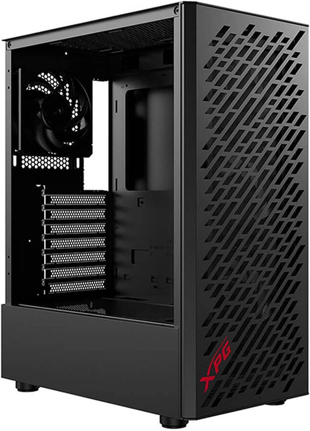Case Media Torre ATX con Ventana y Vidrio Negro Valor Air Adata XPG - Imagen 10