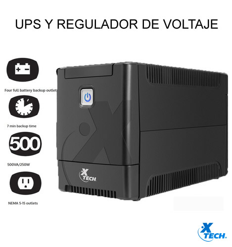 UPS Xtech 500VA 250W XTP-511 - Imagen 6