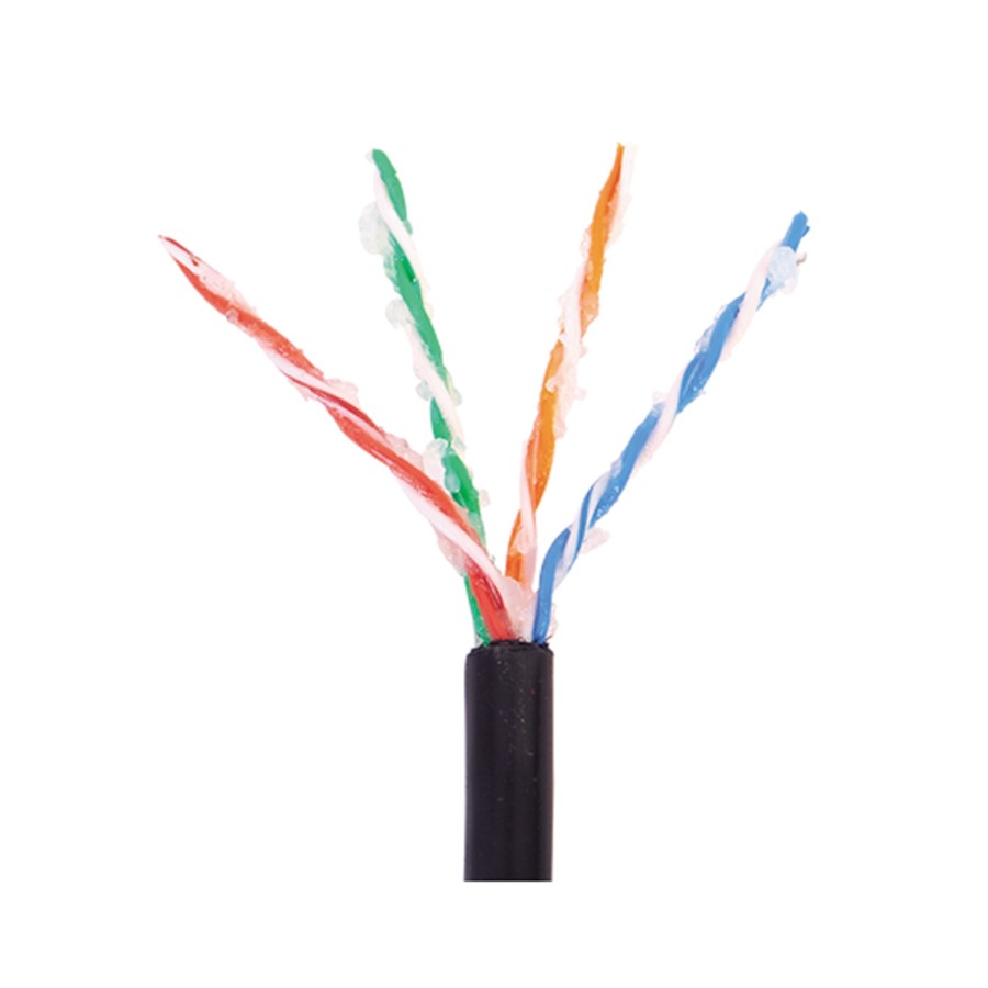 Bobina Cable UTP CAT5E con Gel para Exterior Negro LINET - Imagen 3