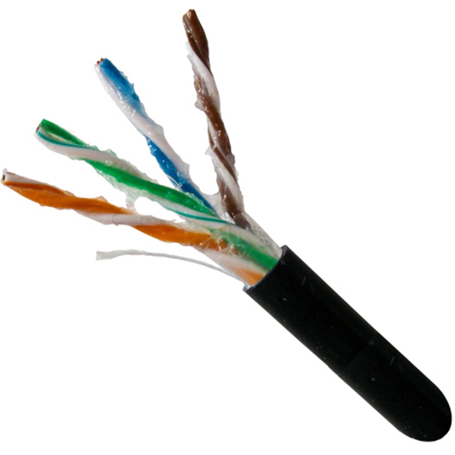 Bobina Cable UTP CAT6 con Gel para Exterior Negro LINET - Imagen 2