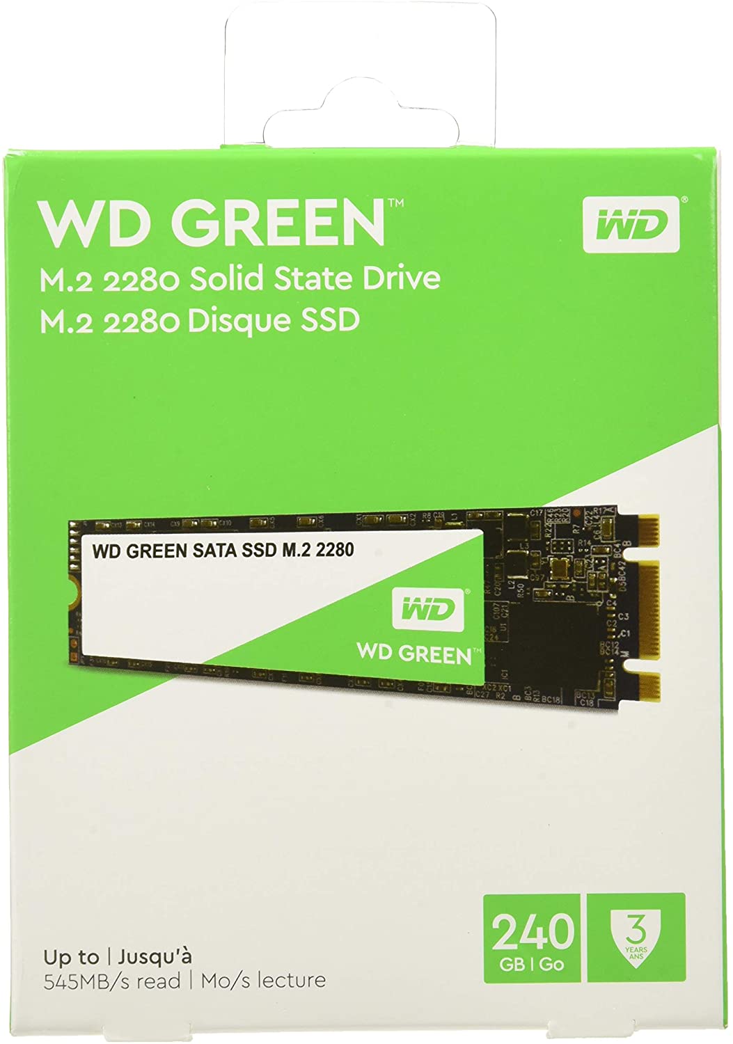 Unidad SSD 240GB M.2 2280 SATA Western Digital Green - Imagen 2