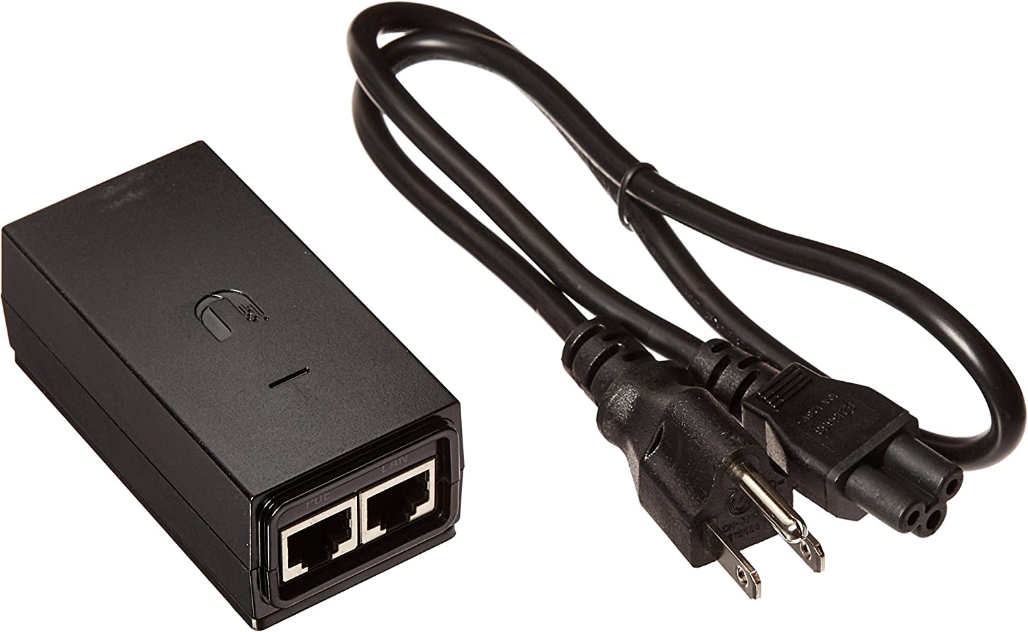 Adaptador Inyector PoE de 24 VDC 0.5 A con puerto Gigabit Ubiquiti - Imagen 2