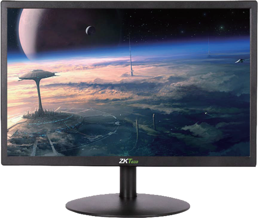 Monitor Full HD 19" HDMI VGA RCA ZD19-2K ZKTeco - Imagen 2