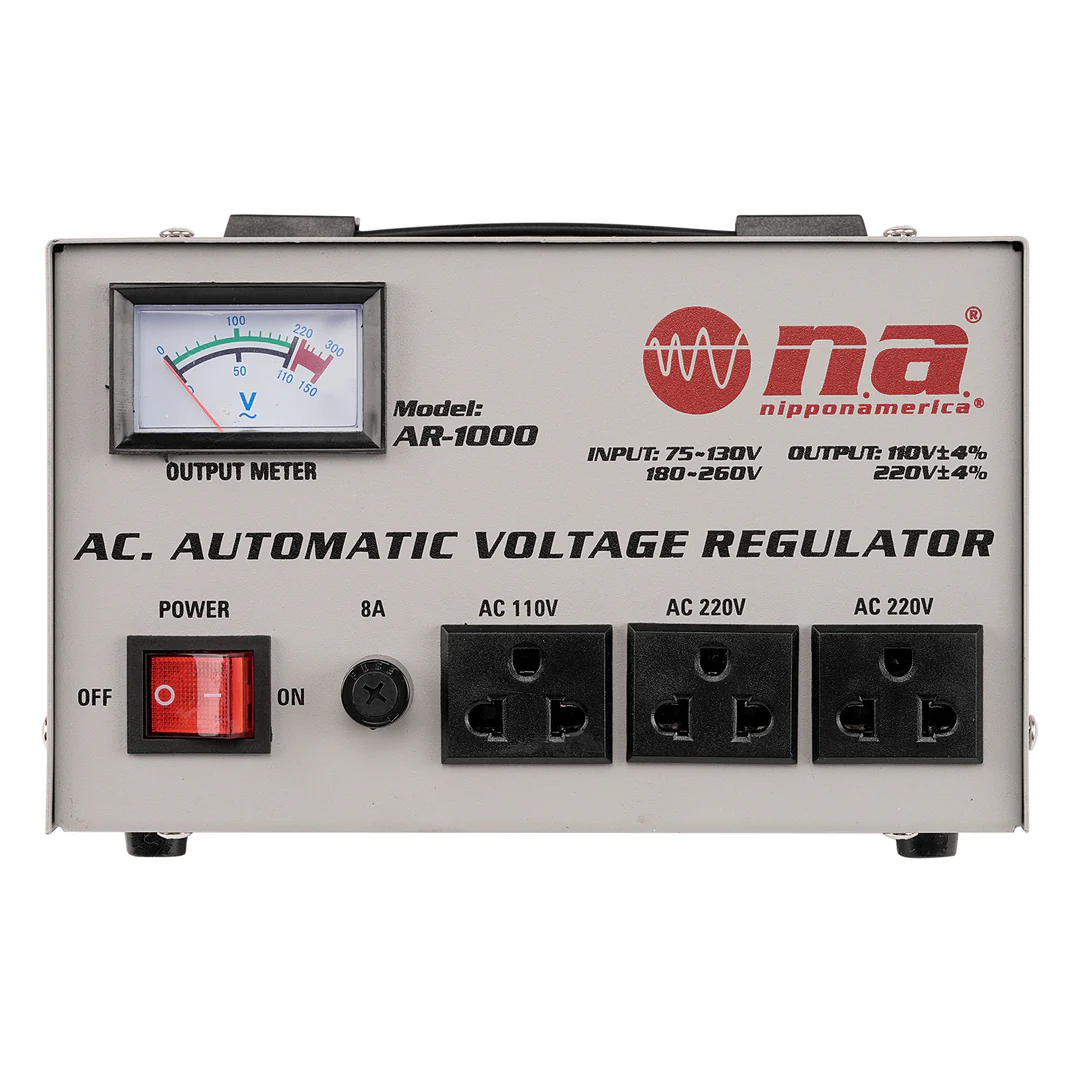 Regulador de Voltaje 1000 W Nippon America - Imagen 3