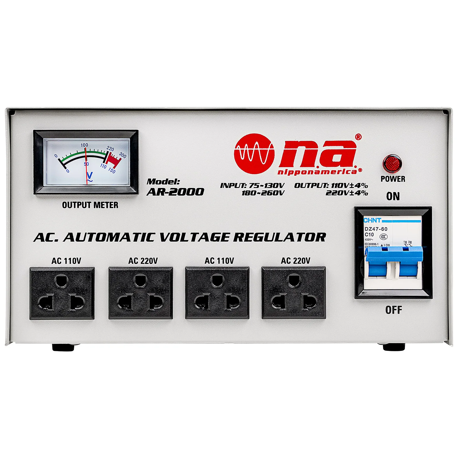 Regulador de Voltaje 2000 W Nippon America - Imagen 5