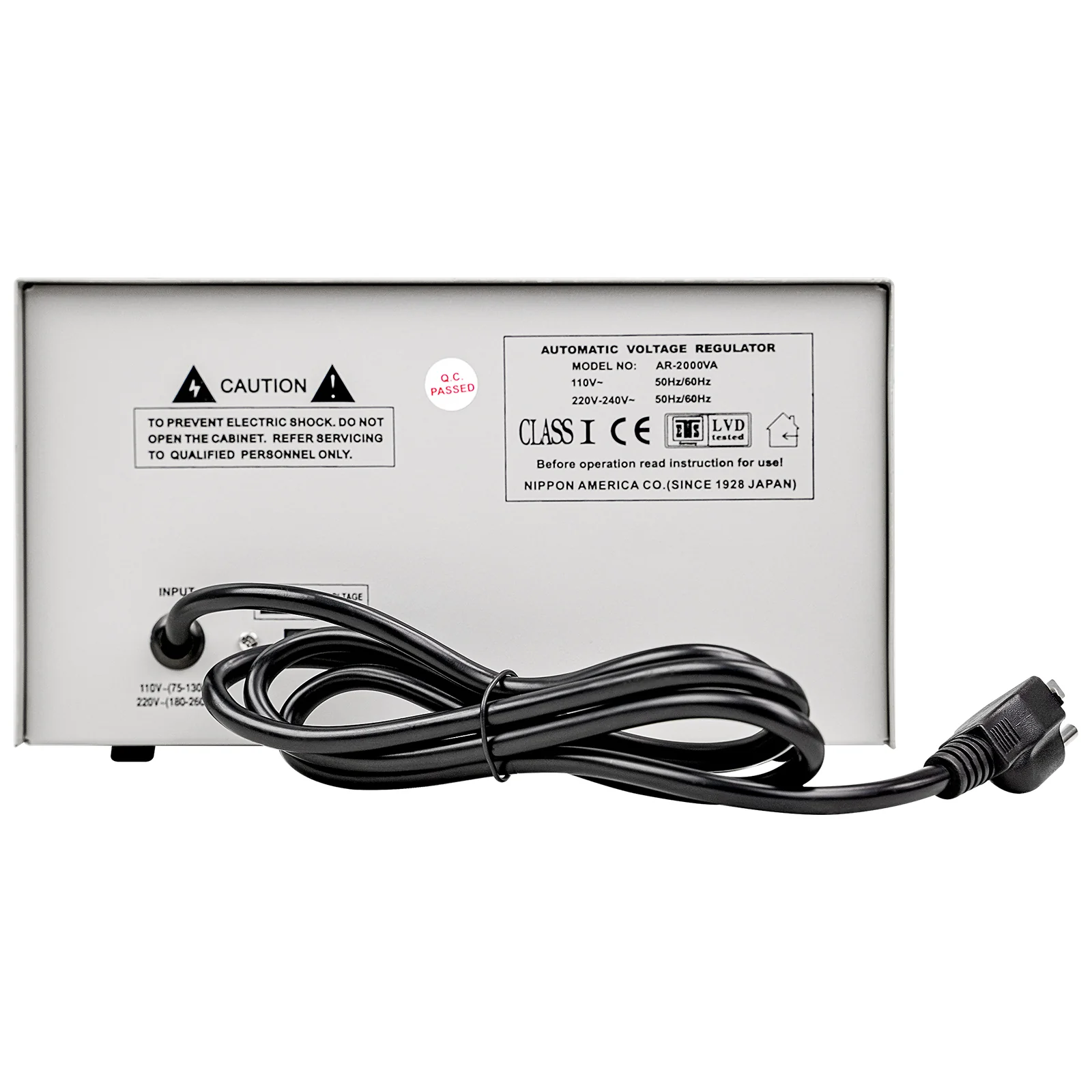 Regulador de Voltaje 2000 W Nippon America - Imagen 3