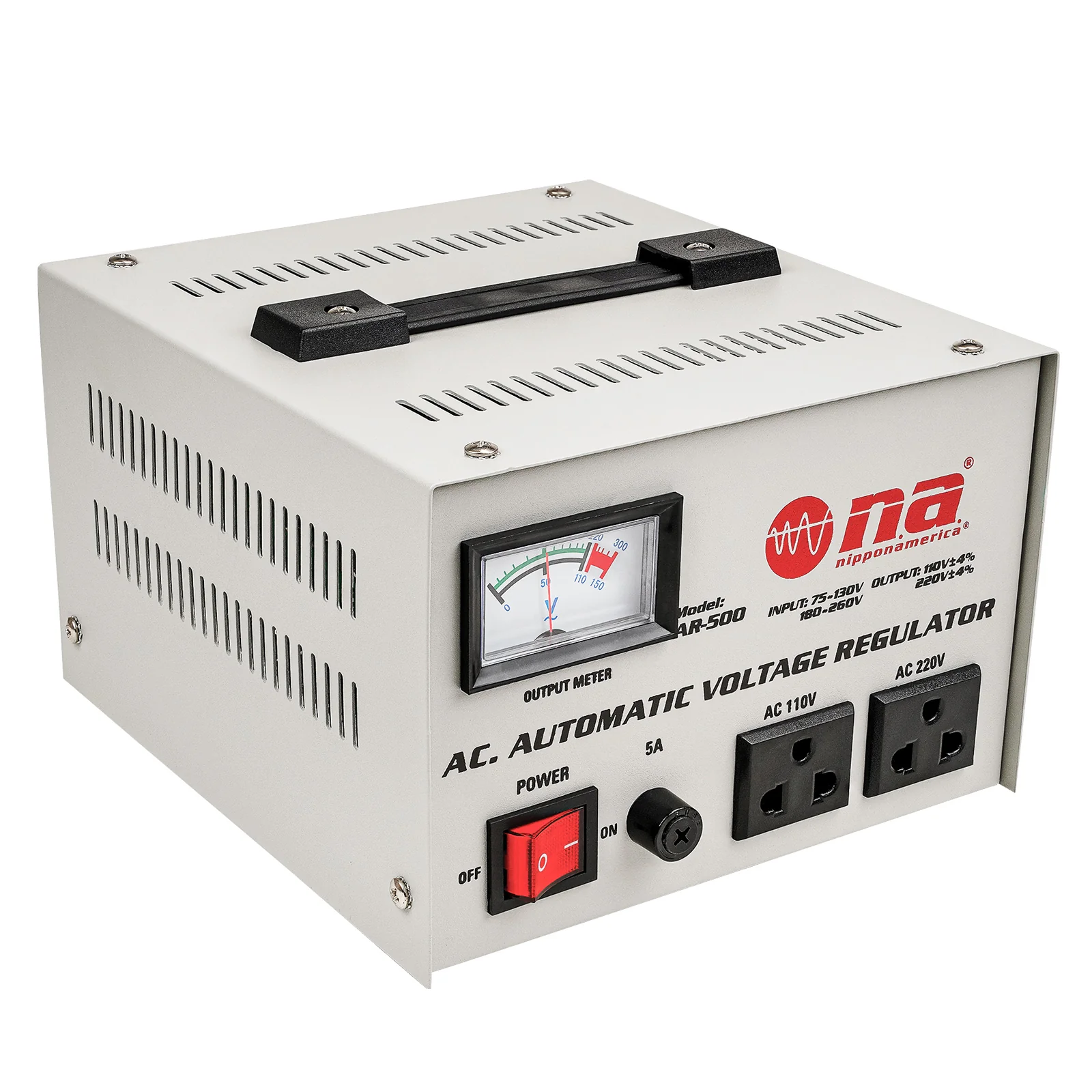 Regulador de Voltaje 500 W Nippon America