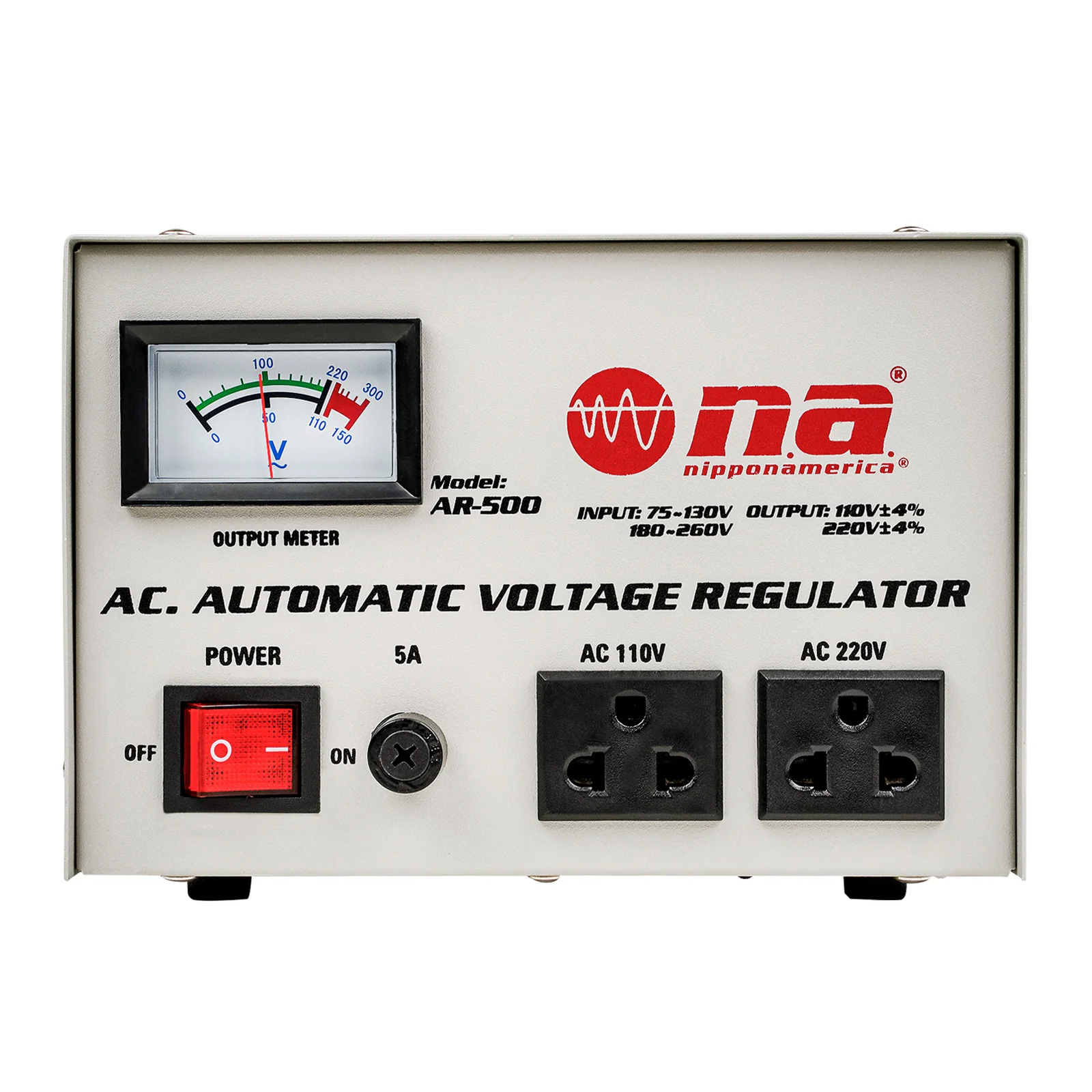 Regulador de Voltaje 500 W Nippon America - Imagen 3