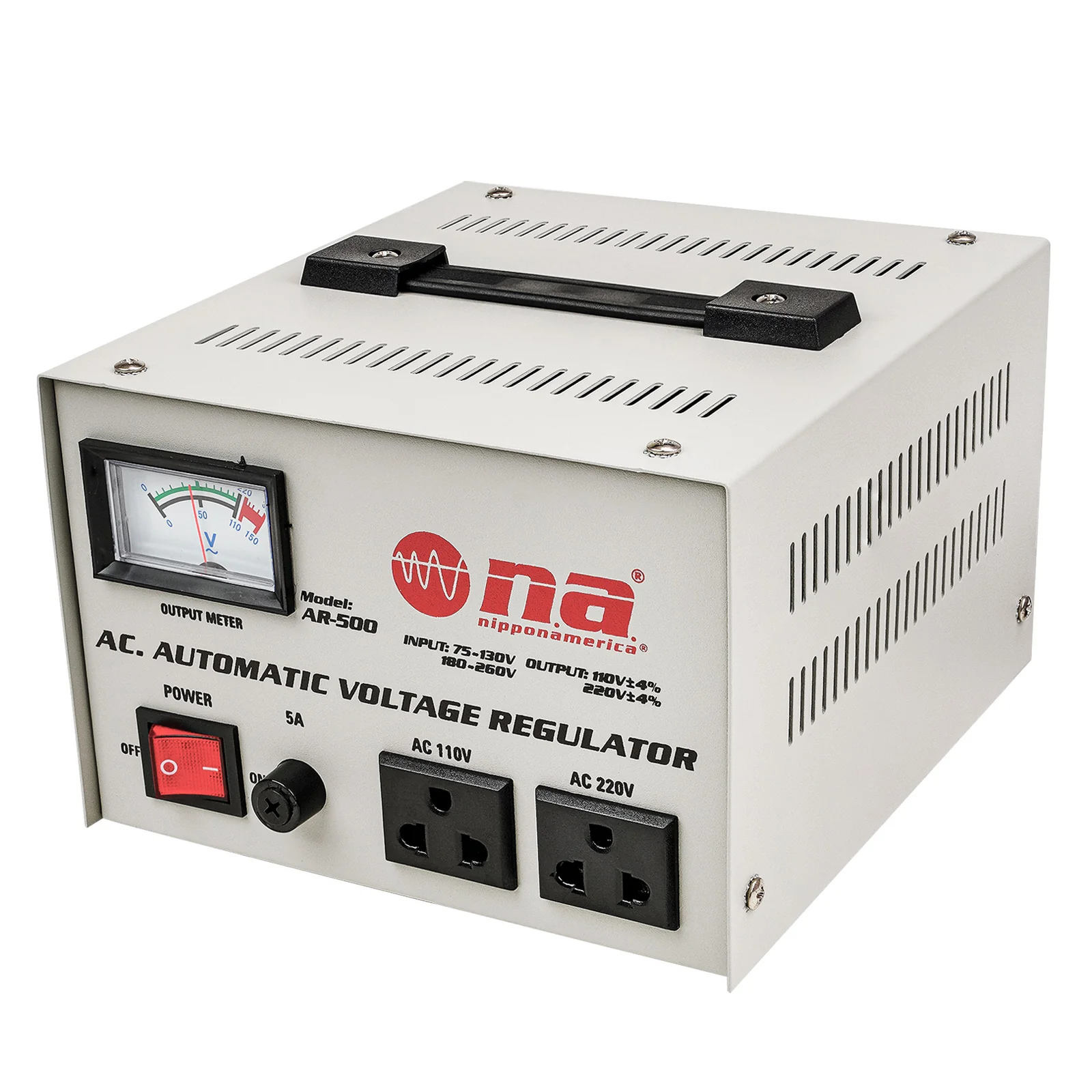 Regulador de Voltaje 500 W Nippon America - Imagen 4