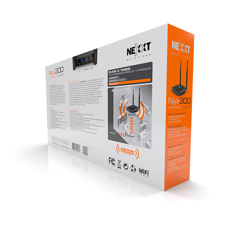 Router Repetidor Nyx300 Nexxt - Imagen 3