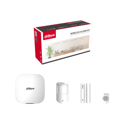 Kit de Panel de Alarma Inalámbrica 4G Wifi Ethernet 03-FW2 Dahua