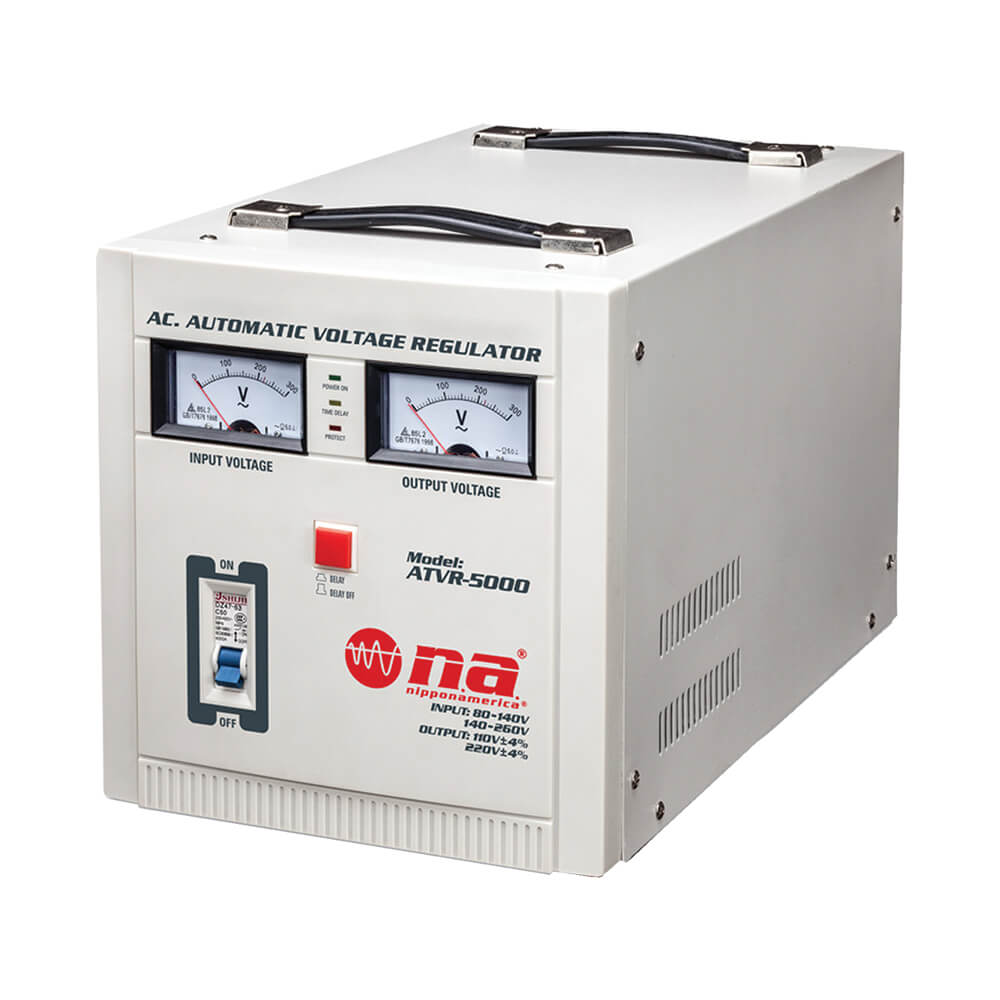 Regulador de Voltaje 5000VA ATVR Nippon A.